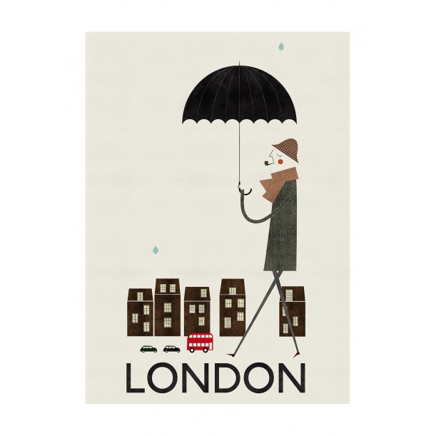 Affiche London Blanca Gomez