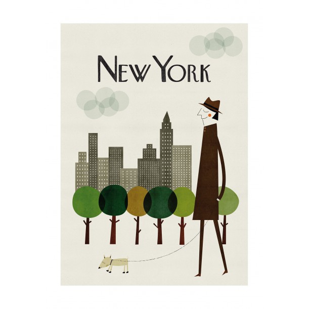 Print New York Blanca Gomez