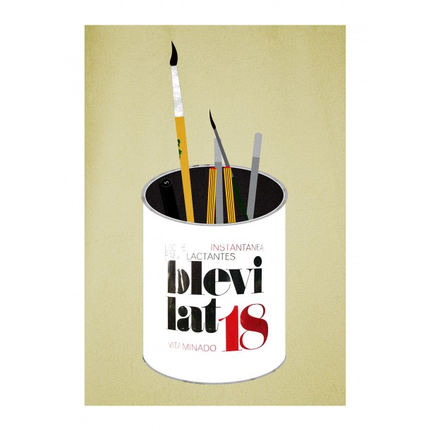 Affiche My Pencil Pot Blanca Gomez