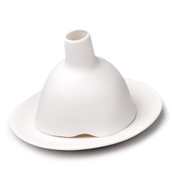 Igloo Smooth Matt Porcelain Candleholder Tsé Tsé