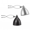 Lampe Cornette à Pincer Aluminium Naturel Tsé & Tsé