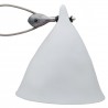 Clip On Cornette Lamp White Matt Porcelain Tsé & Tsé