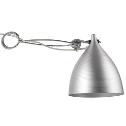 Lampe Cornette à Pincer Aluminium Naturel Tsé & Tsé