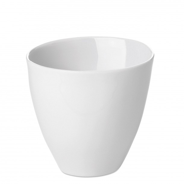 Tasse à Café Assoiffée Porcelaine Blanc Brillant Diam 7 cm Tsé & Tsé