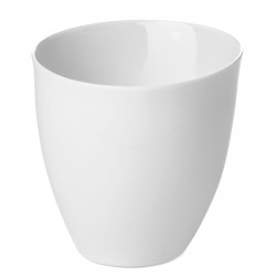 Tea Cup Assoiffée Porcelain Glossy White Diam 8,5 cm Tsé & Tsé