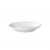 Saucer Affamée Porcelain Glossy White Diam 13 cm Tsé & Tsé