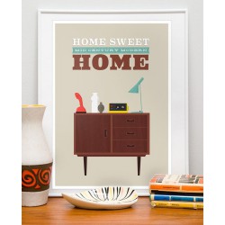 Affiche Home Sweet Home