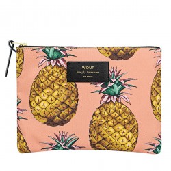 Pouch Ananas Large 21,5 x 16,5 x 2 cm WOUF