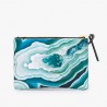 Pochette Blue Mineral Small 13 x 11 x 2 cm WOUF