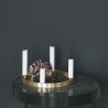 Candle Holder Circle Brass small Ferm Living