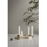 Bougeoir Circle Laiton small Ferm Living