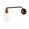 Wall Lamp Molecular Black and Brass House Doctor