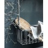 Shelf Basket Double Bath Stainless Steel House Doctor