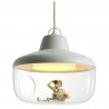 Lampe Suspension Favourite Things Blanche Diam 43 cm Eno