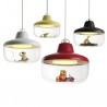 Lampe Suspension Favourite Things Blanche Diam 43 cm Eno