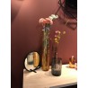 Vase Ondin en Verre Ambre Large H 50 x Diam 10 cm Eno