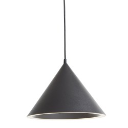 Annular Black Pendant Diam 32 cm Woud