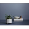 Pidestall Flowerpot Small Grey Diam 15 x H 15 cm Woud
