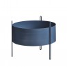 Pidestall Flowerpot Medium Blue Diam 40 x H 35 cm Woud