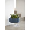 Bac à Plantes Pidestall Medium Bleu Diam 40 x H 35 cm Woud