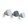 Wook conical Light Grey Hook Small Diam 60 x 60 mm Archiv Collection