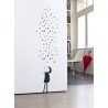 Wall sticker Monsieur sous La Pluie Blanca Gomez