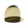 Shelf Archal Half Moon Brass M 28 x 16 cm Eno