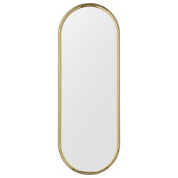 Angui Mirror Brass Oval Large H 108 X 39 cm AYTM