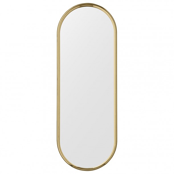 Angui Mirror Brass Oval Large H 108 X 39 cm AYTM