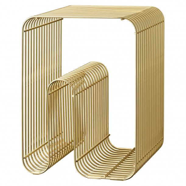 Stool Curva Brass AYTM