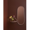 Angui Mirror Black Oval Large H 108 X 39 cm AYTM