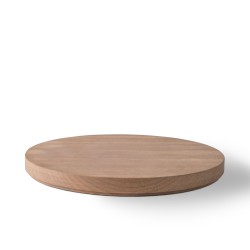 ABCT Lid and Trivet Mahogany Diam 28 cm KnIndustrie