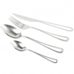 DEM Stone washed cutlery set 4 pieces KnIndustrie