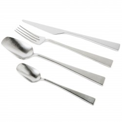 ZEST Stone washed cutlery set 4 pieces KnIndustrie