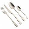 ZEST Champagne cutlery set 4 pieces KnIndustrie