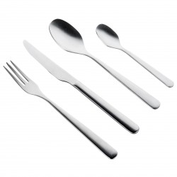 FOO'D Stone washed cutlery set 4 pieces KnIndustrie