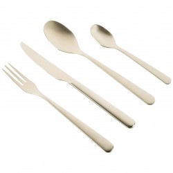 FOO'D Champagne cutlery set 4 pieces KnIndustrie