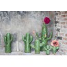 Vase Cactus Mini Porcelaine Verte set de 2 H 12 cm Serax