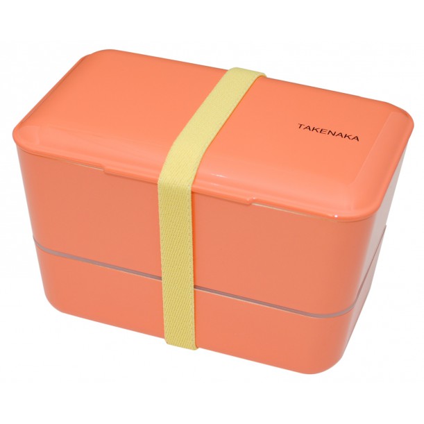 Bento Box Expended Double Corail L 110 x l 109 x h 109 mm Takenaka