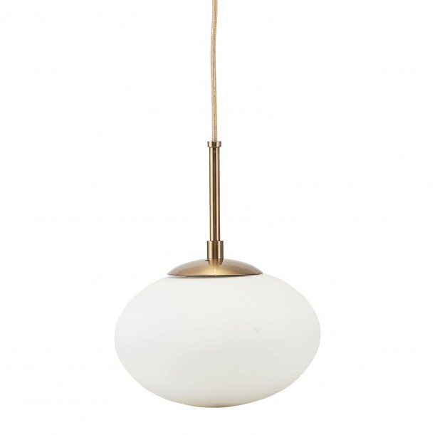 Opal White Pendant Small Diam 22 cm House Doctor