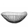 Basket CESIRA Black Diam 39 x H 13 cm Serax