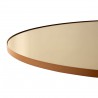 Miroir Mural Circum Teinté Ambre Small Rond Diam 70 cm AYTM