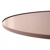 Miroir Mural Circum Teinté Rose Small Rond Diam 70 cm AYTM