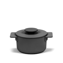 Casserole Surface Cast Iron Black D15 cm 1 L All fires Serax