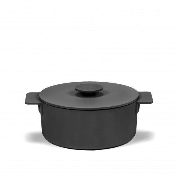 Casserole Surface Cast Iron Black D20 cm 2 L All fires Serax