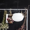 Lampe Suspension Acorn Large Noir et Blanc Diam 29 cm House Doctor