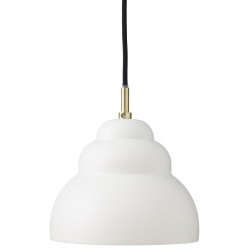 Bubble Pendant Matt Whisper White Small Diam 17 cm Superliving