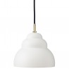 Bubble Pendant Matt Whisper White Small Diam 17 cm Superliving