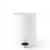 Pedal Bin 4 L Norm Bath White Menu