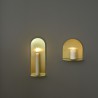 Shelf Candel Holder Archal Light Brass M 16 x 12 x 16 cm Eno